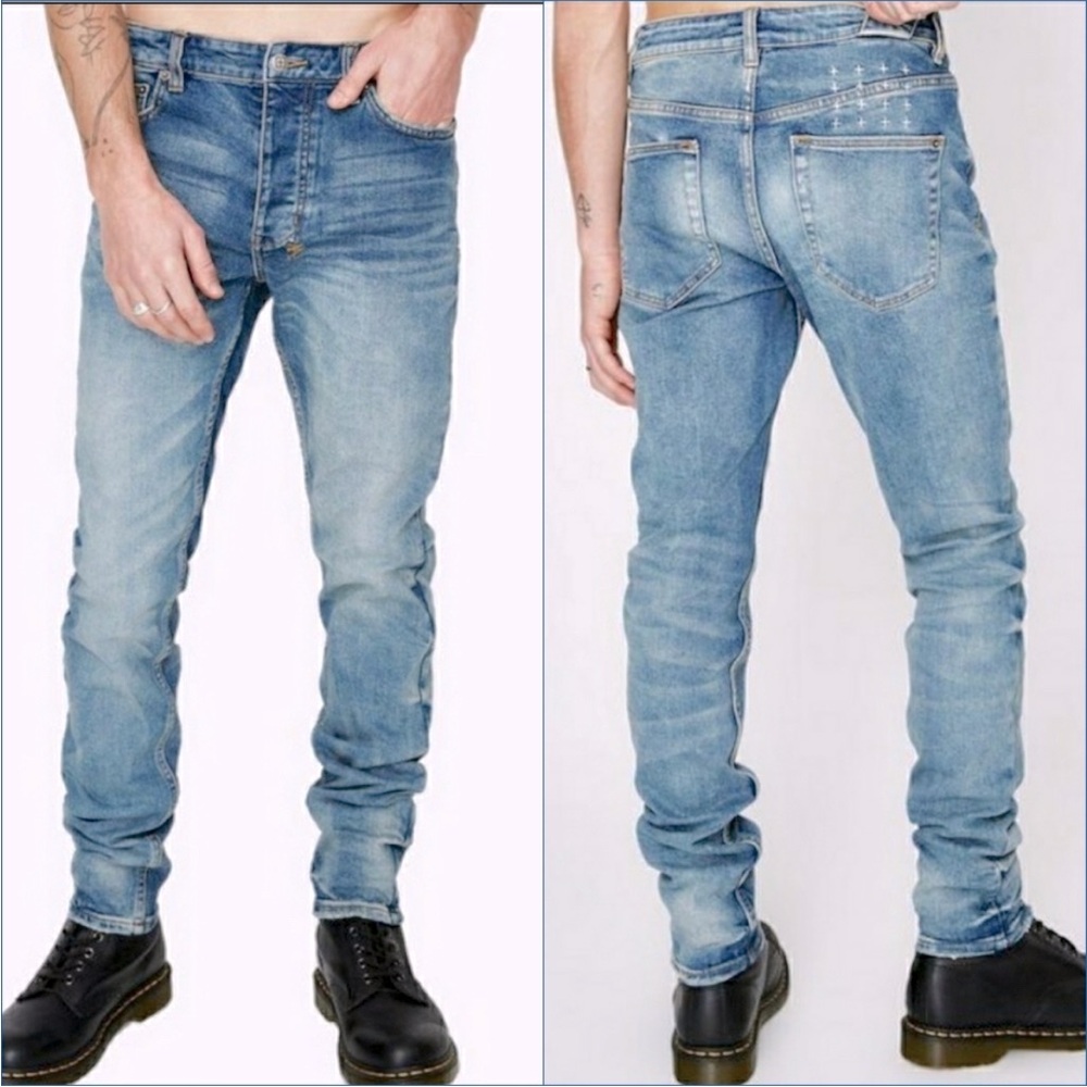 Ksubi Blue Chitch Punk Jeans